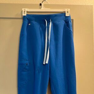 Royal blue high waisted zamora joggers